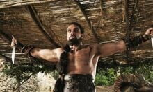 Jason Momoa as Khal Drogo in "Game of Thrones."