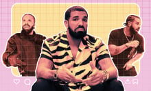 composite of different images of Drake