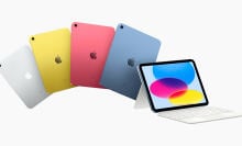 2022 ipad in four different colors