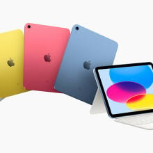 2022 ipad in four different colors
