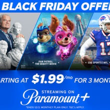 Paramount Black Friday ad