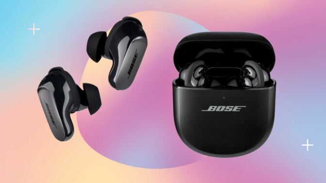 bose quietcomfort ultra earbuds in and out of case
