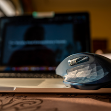 Logitech MX Master Mouse, professional computer mouse for editing and gaming | Product photography - Abu Dhabi, UAE, June 7, 2020